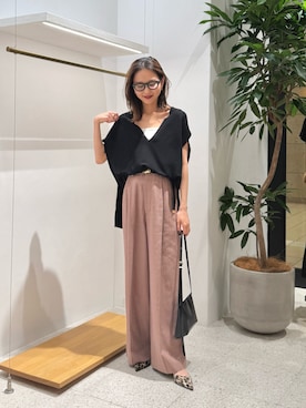 「アイテム（パンプス、イエロー系）」を使った、nagisaさん（レディース・162cm）の夏コーディネート