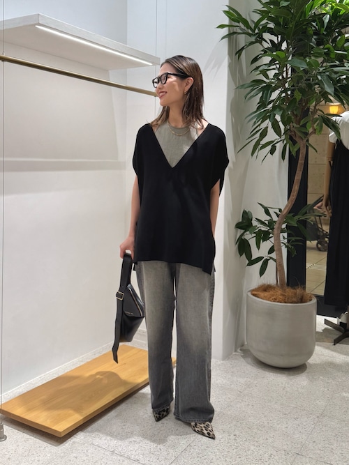 Whim Gazette レオパードポインテッドパンプス