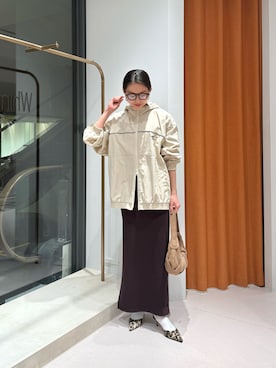 「THE PAUSE（ザ ポーズ）のアイテム」を使った、nagisaさん（レディース・163cm）の冬コーディネート