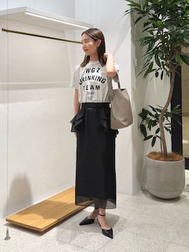 「IACUCCI（イアクッチ）のアイテム」を使った、nagisaさん（骨格ウェーブ・レディース・162cm）の春コーディネート