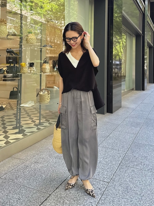 Whim Gazette レオパードポインテッドパンプスサイズ38