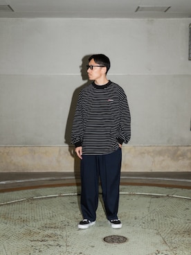 イケコイケさん（メンズ・165cm）の冬コーディネート