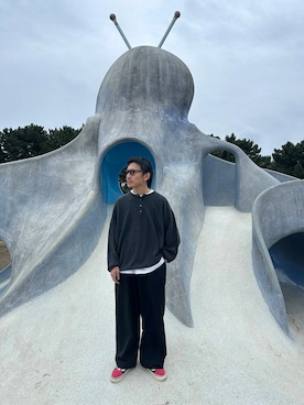 イケコイケさん（メンズ・165cm）の冬コーディネート