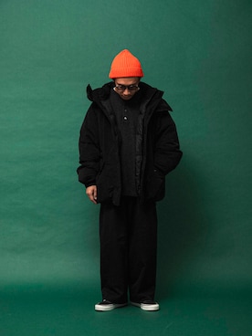 WIDE DAD DOWN PARKAを使った人気ファッションコーディネート - WEAR