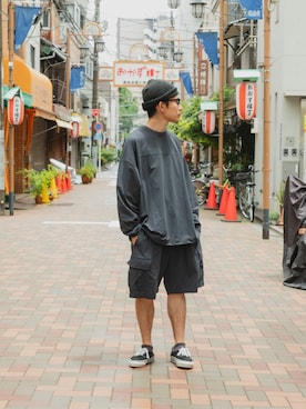 イケコイケさん(メンズ・165cm)の夏コーディネート