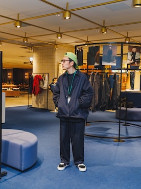 イケコイケさん（メンズ・165cm）の冬コーディネート