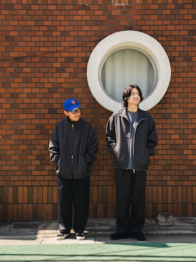 「アイテム（ブルゾン）」を使った、イケコイケさん（メンズ・165cm・30代）の秋コーディネート