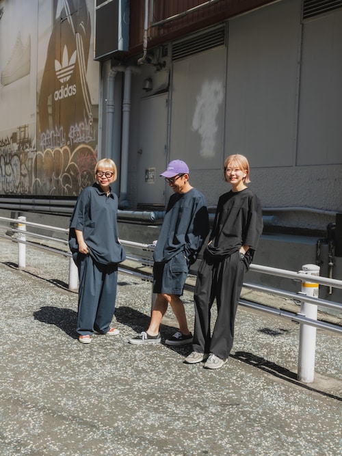 Wide Dad BREEZY TECH LONG-SLEEVE T-SHIRTS（Tシャツ/カットソー