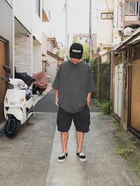 イケコイケさん（メンズ・165cm）の夏コーディネート