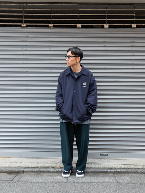 【mari】ラトータリテ　ライトグログラン　ブルゾン ネイビー Gramicci（グラミチ） ブルゾン アウター メンズ レディース