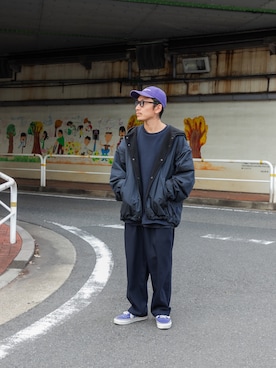 「アイテム（パーカー）」を使った、イケコイケさん（メンズ・165cm・30代）の秋コーディネート