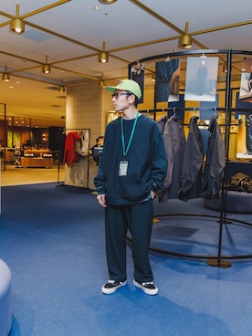 イケコイケさん（メンズ・165cm）の冬コーディネート