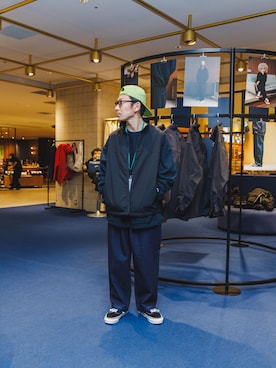 イケコイケさん（メンズ・165cm）の冬コーディネート