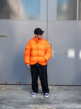 「アイテム（その他アウター）」を使った、イケコイケさん（メンズ・165cm・30代）の冬コーディネート