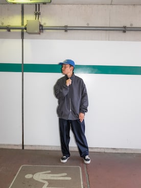 「キャップ」｜イケコイケさん（メンズ・165cm・30代）の秋コーディネート