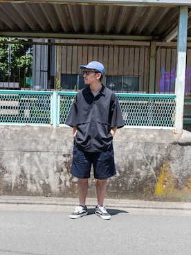 「初夏のお出掛けコーデ」｜イケコイケさん（メンズ・165cm）の夏コーディネート