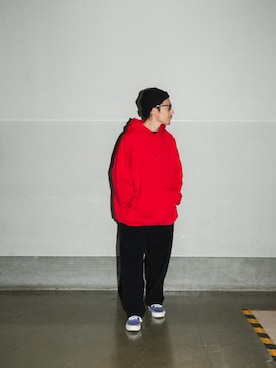 「アイテム（パーカー）」を使った、イケコイケさん（メンズ・165cm・30代）の秋コーディネート