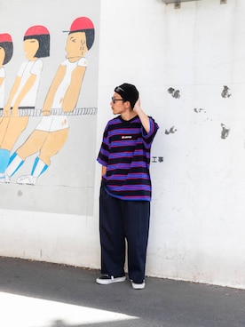 「新作」｜イケコイケさん（メンズ・165cm）の夏コーディネート