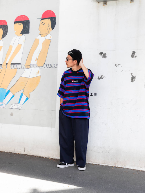 LOTTO　MULTI BORDER T-SHIRTS