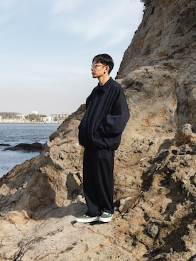 イケコイケさん（メンズ・165cm）の冬コーディネート