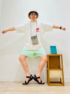 パックマンIIIさん（メンズ・170cm）の夏コーディネート