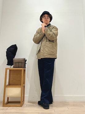 「アイテム（その他雑貨）」を使った、パック4さん（メンズ・170cm）の秋コーディネート