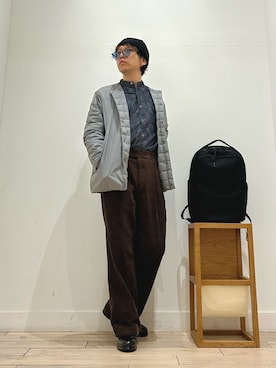 「アイテム（シューズ小物/雑貨）」を使った、パック4さん（メンズ・170cm）の秋コーディネート