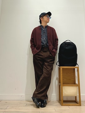 「アイテム（シューズ小物/雑貨）」を使った、パック4さん（メンズ・170cm）の秋コーディネート