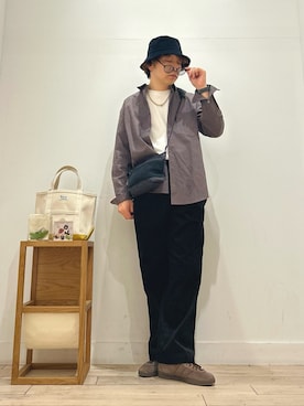 「アイテム（その他雑貨）」を使った、パック4さん（メンズ・170cm）の秋コーディネート