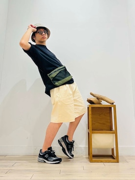 パックマン《そして伝説へ》さん(メンズ・170cm)の夏コーディネート