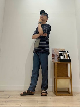 「PENNEYS（ぺニーズ）のアイテム」を使った、パックマン《そして伝説へ》さん（メンズ・170cm）の夏コーディネート