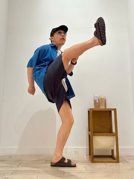 「URBAN RESEARCH Sonny Label（アーバンリサーチサニーレーベル）のアイテム」を使った、パックマンIIIさん（メンズ・170cm）の夏コーディネート