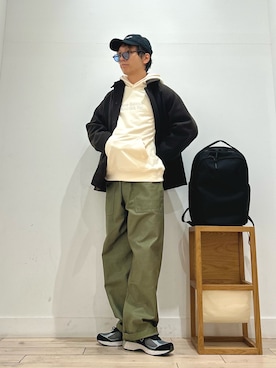 「冬の注目アウター」｜「アイテム（ジャケット/アウター）」を使った、パック4さん（メンズ・170cm）の秋コーディネート