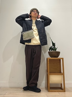 「アイテム（雑貨/ホビー）」を使った、パック4さん（メンズ・170cm）の秋コーディネート