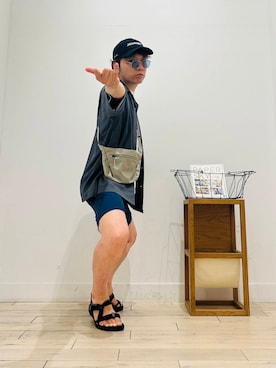 パックマン《そして伝説へ》さん（メンズ・170cm）の夏コーディネート
