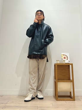 「アイテム（食器/キッチン）」を使った、パックマンIIIさん（メンズ・170cm）の秋コーディネート