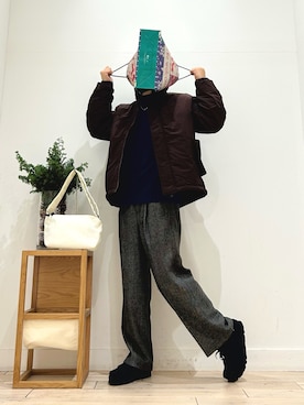 パックマン《そして伝説へ》さん（メンズ・170cm）の冬コーディネート