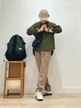 「URBAN RESEARCH DOORS（アーバンリサーチドアーズ）のpatagonia　Fitz Roy Icon Trad Cap（キャップ）」を使った、パックマンIIIさん（メンズ・170cm）の秋コーディネート
