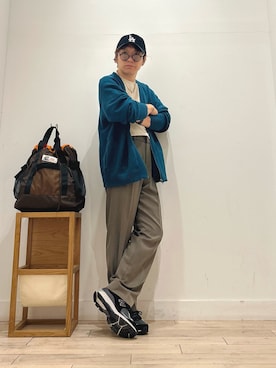 「URBAN RESEARCH DOORS（アーバンリサーチドアーズ）のアイテム（キャップ）」を使った、パックマンIIIさん（メンズ・170cm）の秋コーディネート