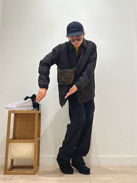 「New Balance」｜「アイテム（ブーツ）」を使った、パックマン《そして伝説へ》さん（メンズ・170cm）の秋コーディネート