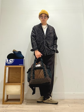「アイテム（その他シューズ）」を使った、パックマンIIIさん（メンズ・170cm）の秋コーディネート