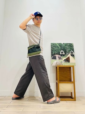 「キャンプ」｜パックマンIIIさん（メンズ・170cm）の夏コーディネート