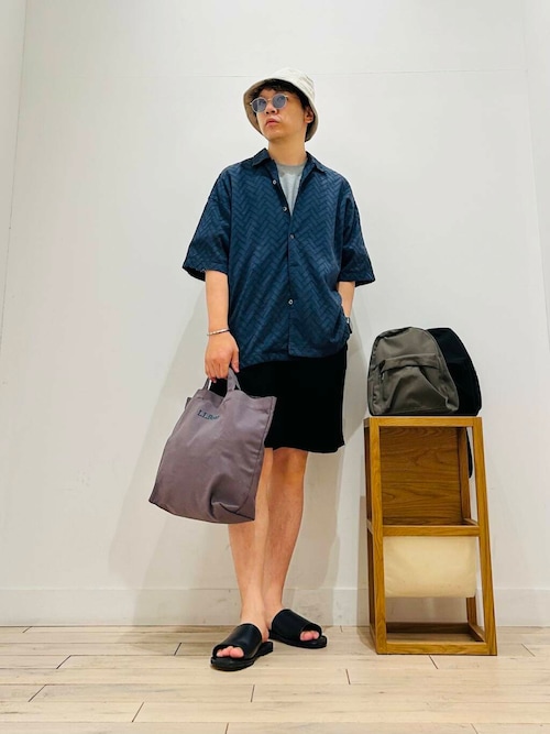カラミショートスリーブシャツ