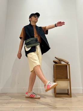 パックマン《そして伝説へ》さん（メンズ・170cm）の夏コーディネート