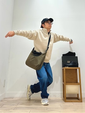 「アイテム（メガネ）」を使った、パック4さん（メンズ・170cm）の秋コーディネート