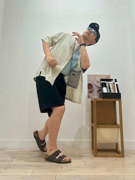 「PENNEYS（ぺニーズ）のアイテム」を使った、パックマン《そして伝説へ》さん（メンズ・170cm）の夏コーディネート