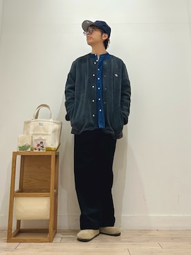 「アイテム（ノーカラージャケット）」を使った、パック4さん（メンズ・170cm）の秋コーディネート