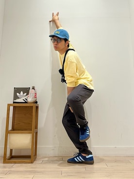 「Lee（リー）のアイテム」を使った、パックマンIIIさん（メンズ・170cm）の夏コーディネート