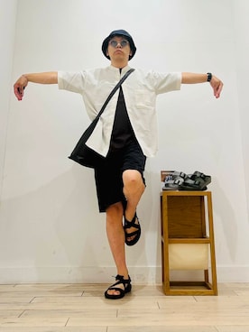 パックマン《そして伝説へ》さん(メンズ・170cm)の夏コーディネート
