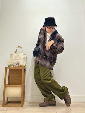 「アイテム（その他雑貨）」を使った、パック4さん（メンズ・170cm）の秋コーディネート